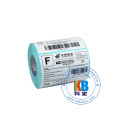 Roll or sheet type coated paper roll self adhesive custom barcode label